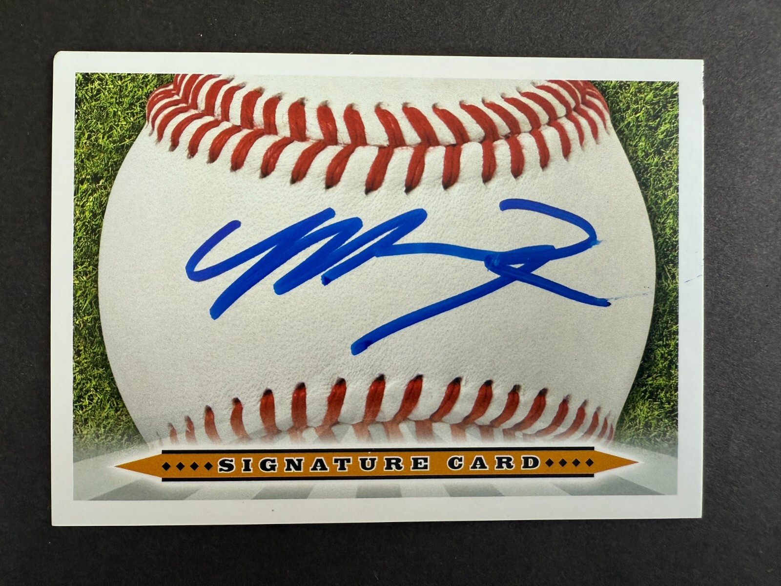 Prospect Signature Card SIGNED: Mikey Romero, RED SOX