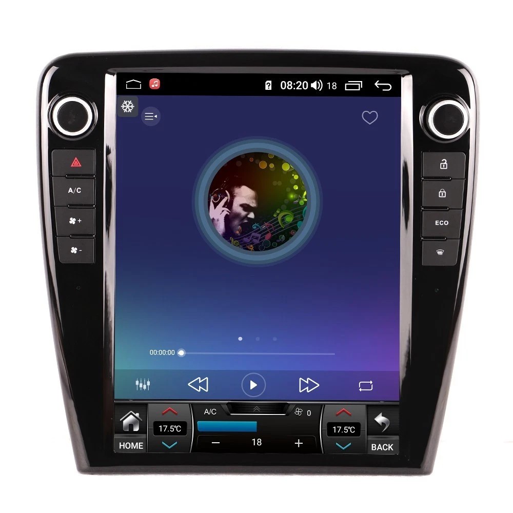 12.1" Car Radio Wireless Android Auto CarPlay 4+64GB For Jaguar XJ XJL 2010-2018