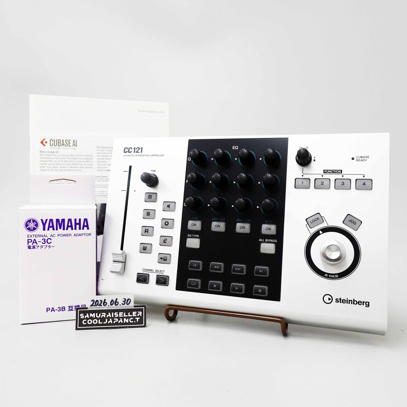 Steinberg CC121 USB Controller Advanced Integration Controller Japan Tested