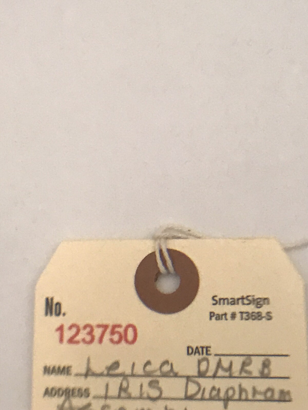 Leica DMRXA Microscope Iris Diaphragm Assembly OEM Optical Module – Untested