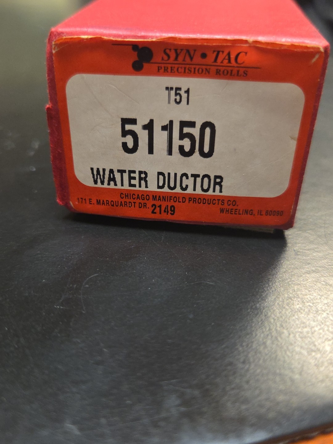 51150 Water Ductor Roller Ryobi 2700/2800 Multi 1250-LW