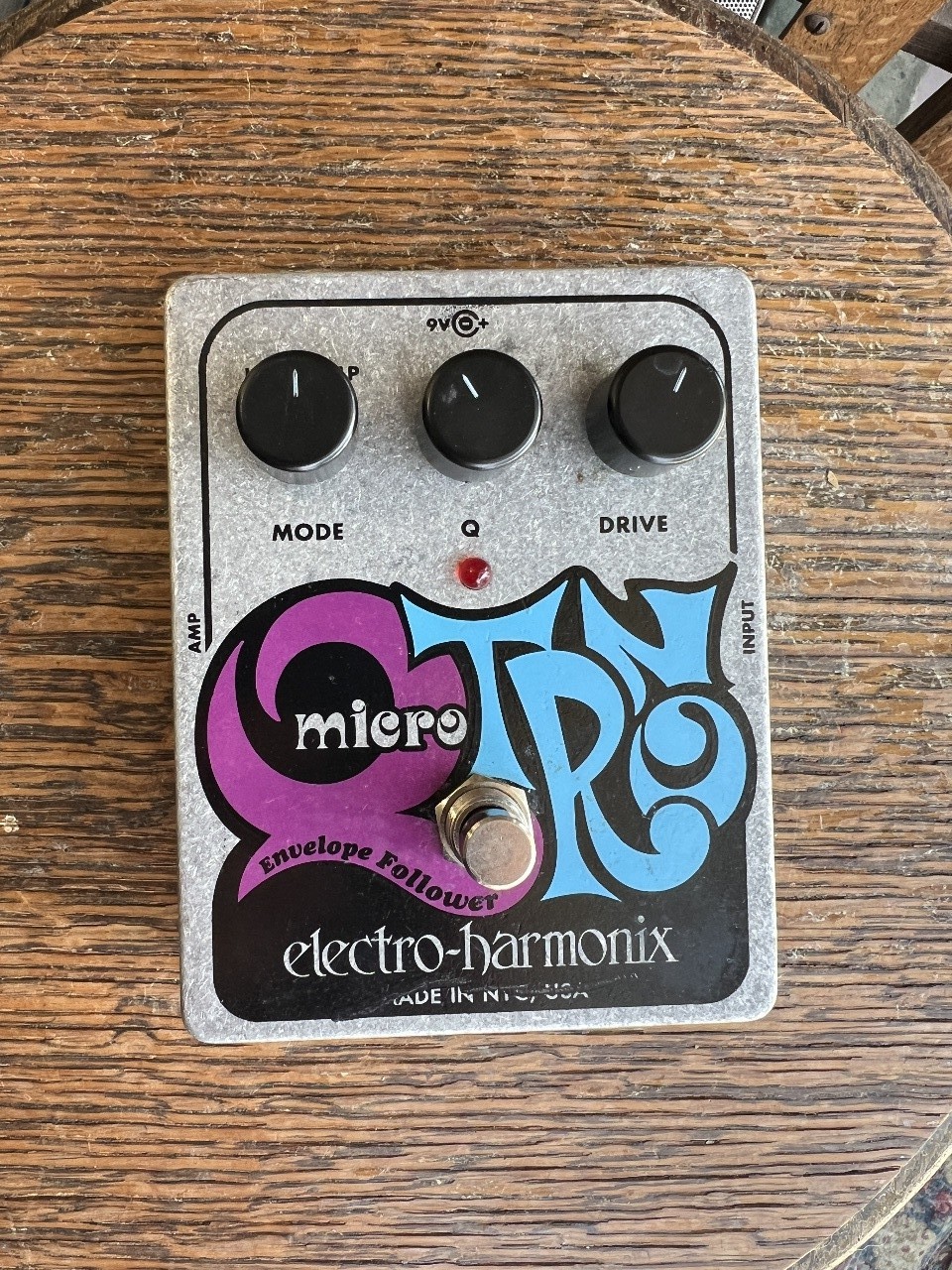 Electro-Harmonix Micro Q-Tron Envelope Follower Guitar Effects Pedal NYC USA EHX