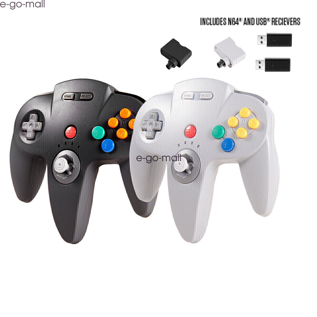 2.4G Wireless N64 Switch Online Controller for N64 PC Mac Switch Raspberry Pi