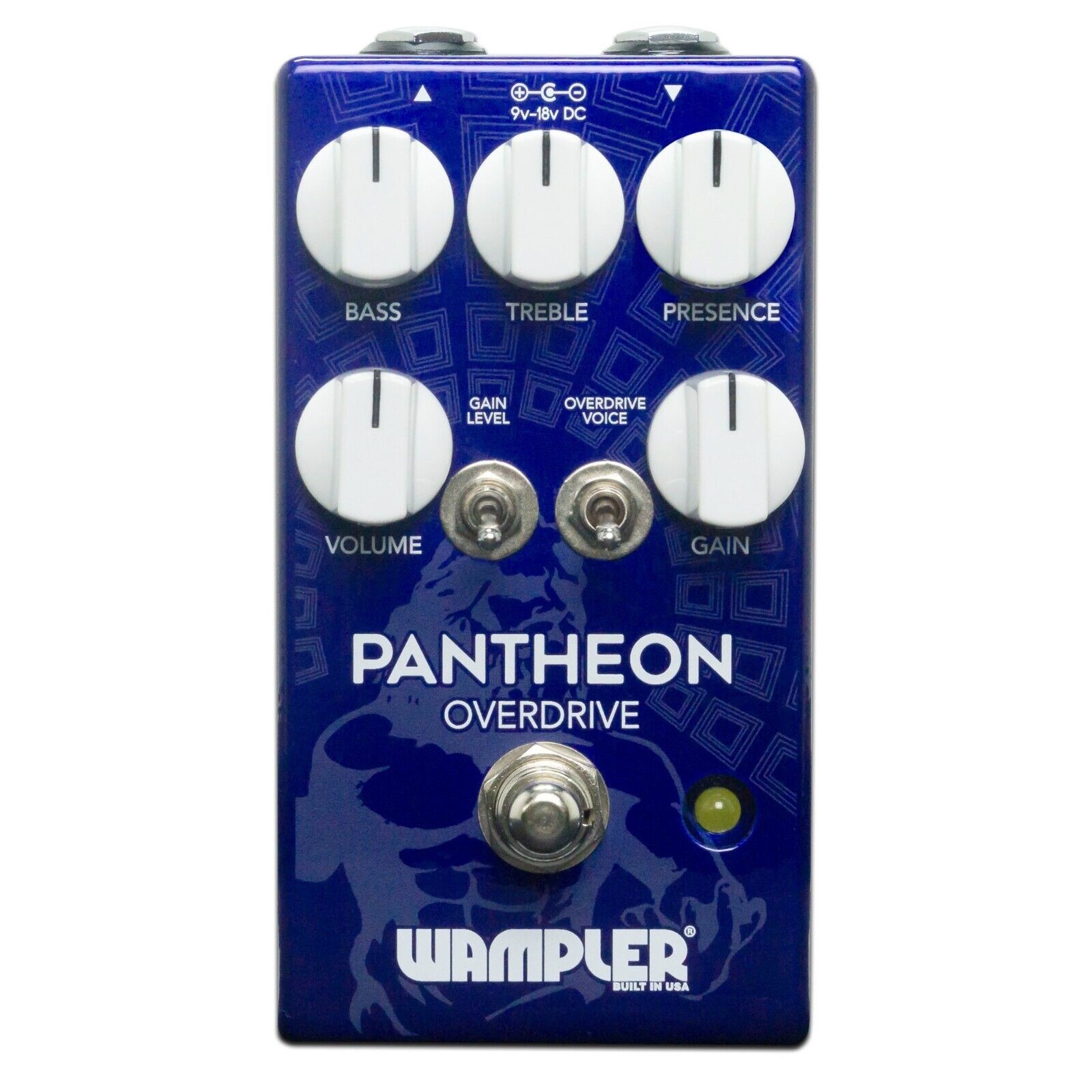 Wampler Pantheon British Blues Distortion Effect Pedal