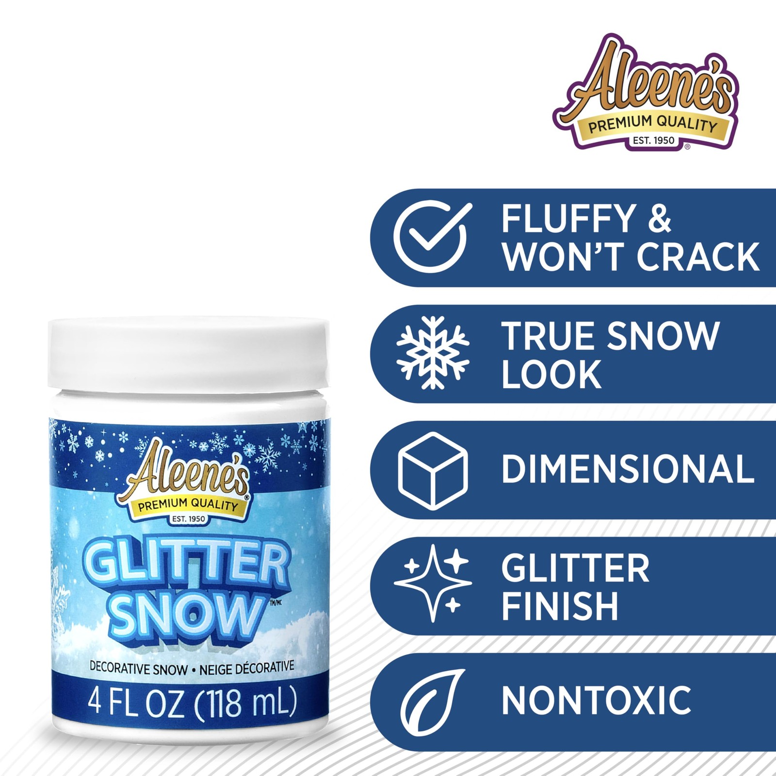 Glitter Snow 4oz