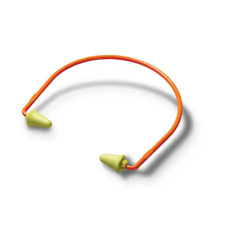 3M 320-1000 E-A-Rflex Reusable Foam Ear Plugs, Cone Shape, 28 Db, Yellow
