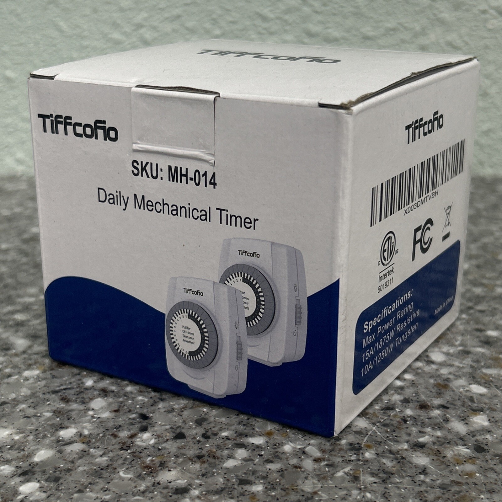 Tiffcofio Daily Mechanical Timer 2 Pack MH-014
