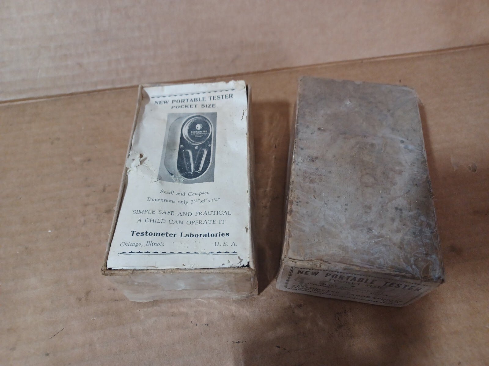 1930s Testometer Laboratories Pocket Size Conductivity Tester Vintage
