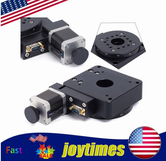 360°  Motorized Rotary Stage Electric Rotating Plat Fitm Optical Motorized Stage