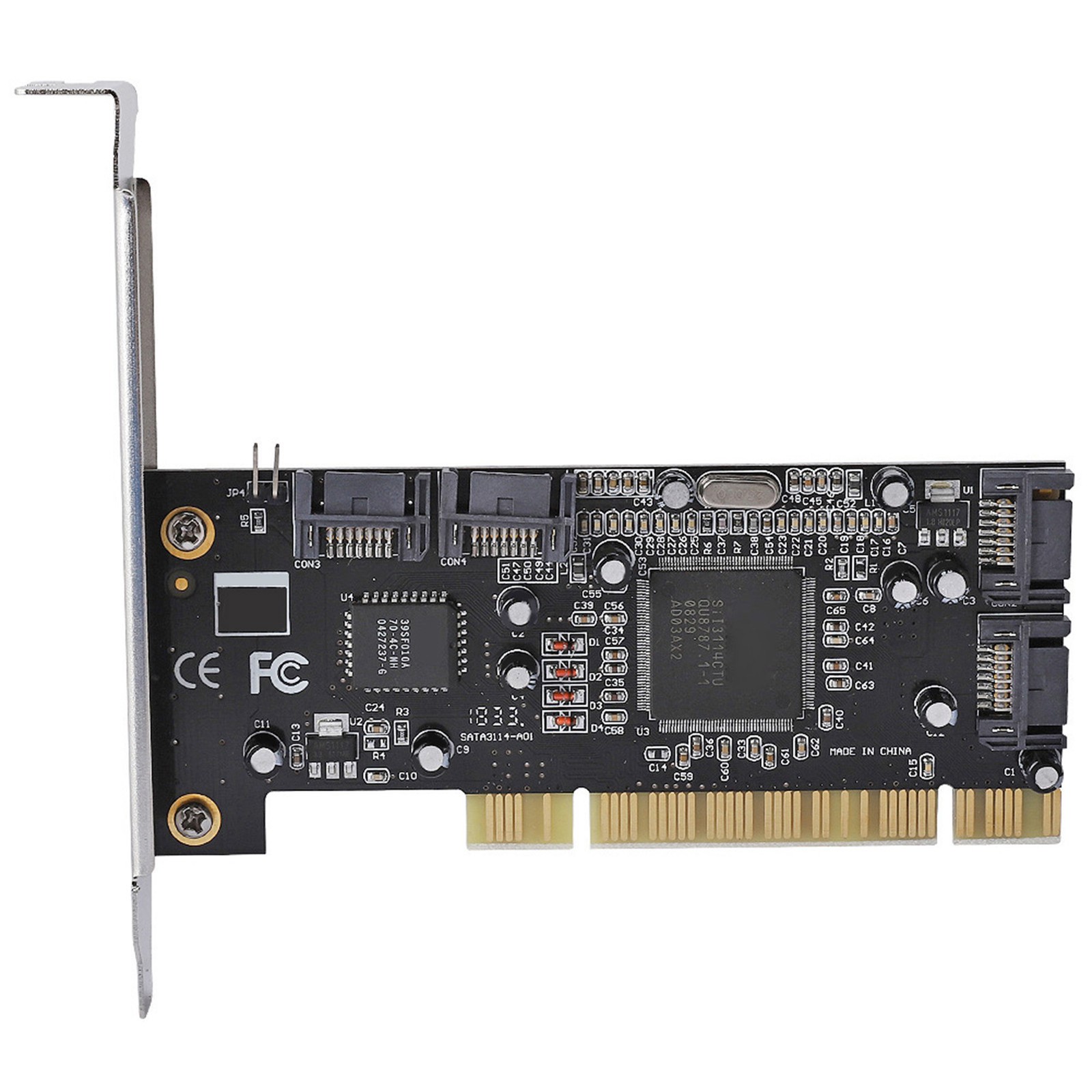 1 PCI 4 Port Fast Controller Card For Configuration NEW
