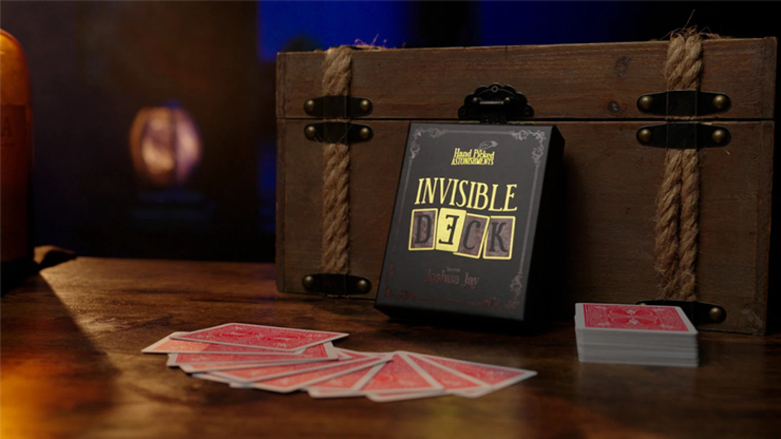 Hand Picked Astonishments INVISIBLE DECK  with Joshua Jay by Murphy's Magic