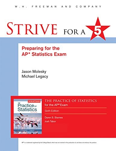 Strive for a 5: Preparing for the APÂ® Statistics Exam - Paperback - GOOD