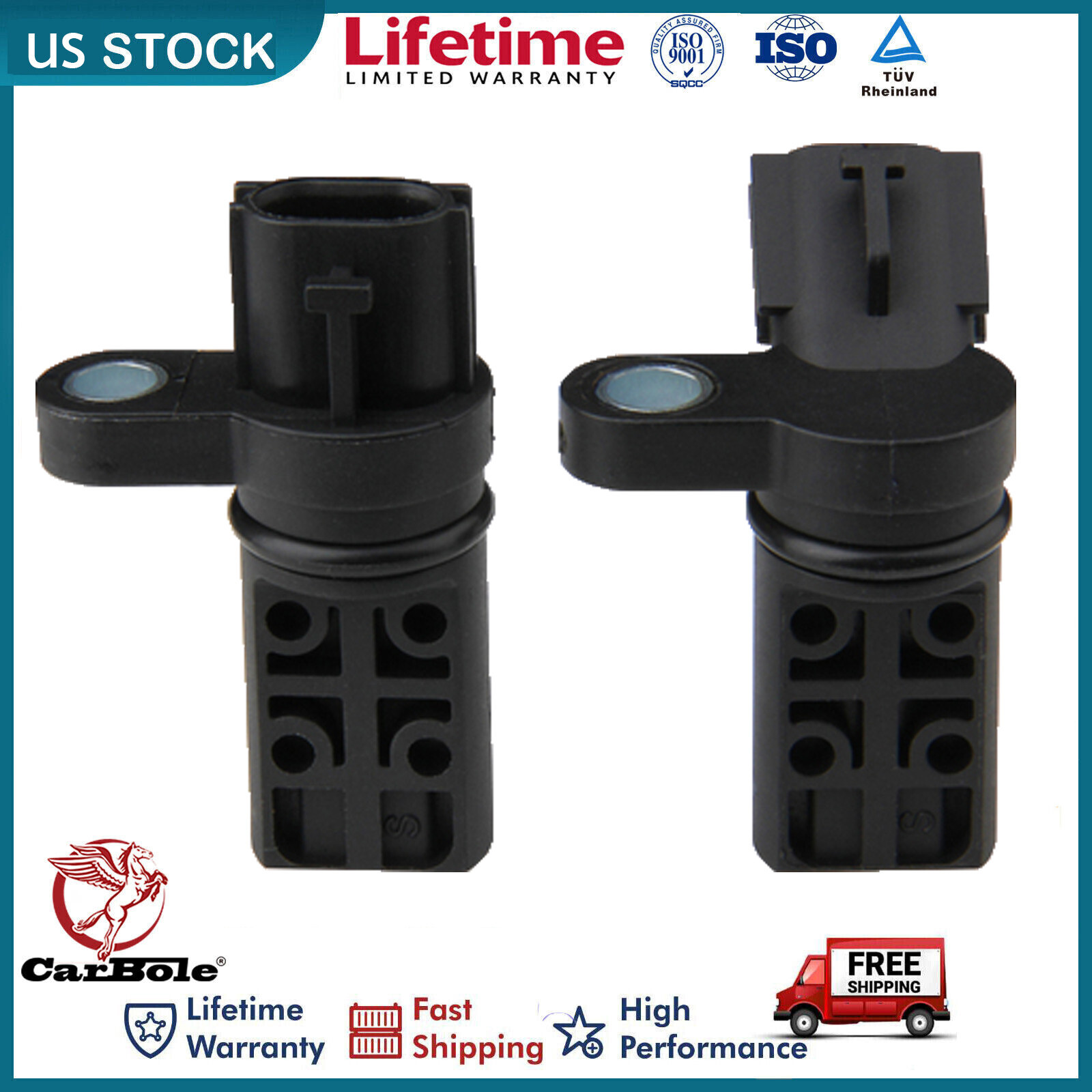 2 Set Camshaft /Crankshaft Position Sensor Left & Right Fit Infiniti & Nissan US