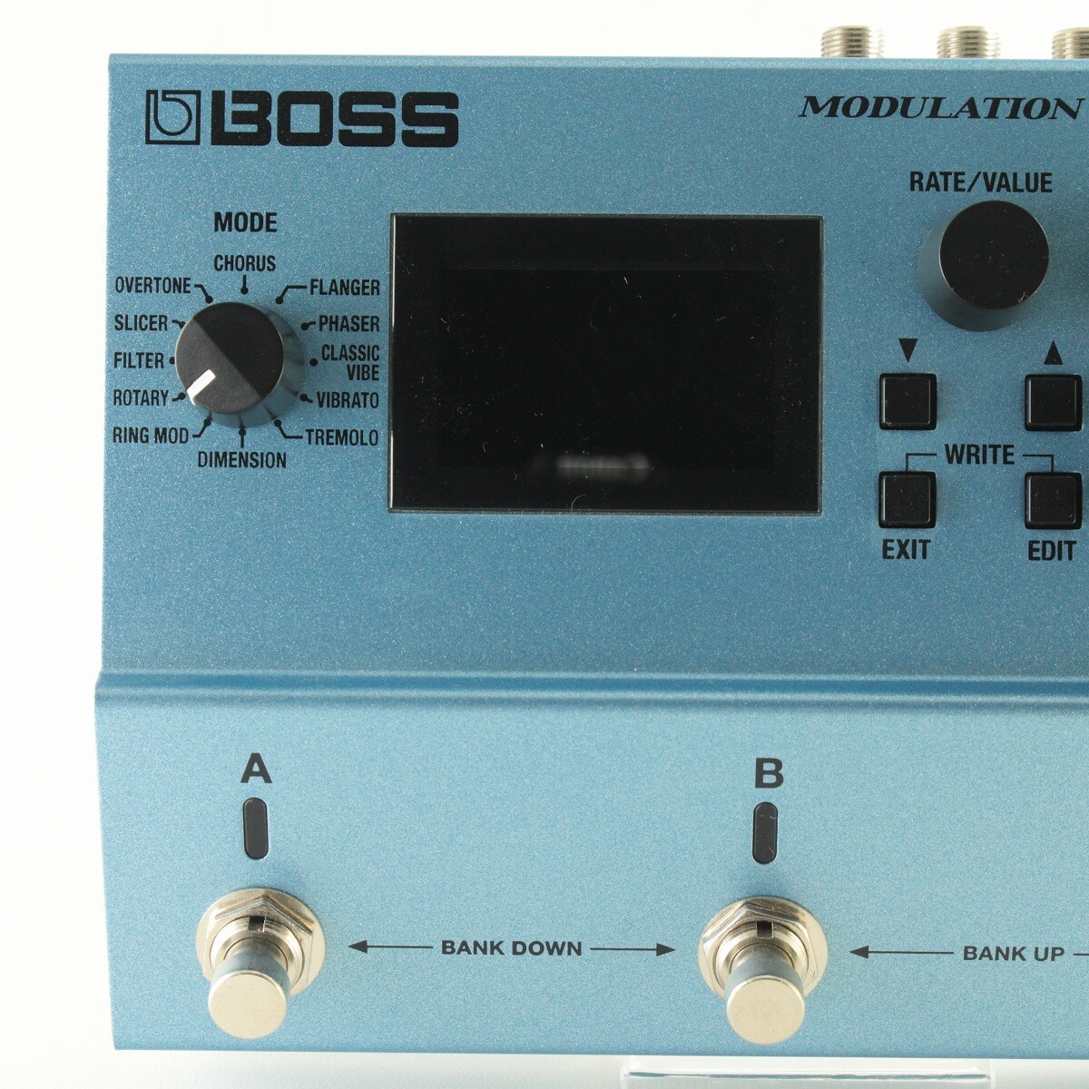 (USED) Boss MD-500 Modulation Guitar Pedal Multi Effector Chorus Blue from Japan