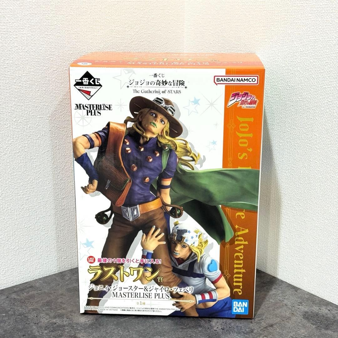 NEW Ichiban Kuji JoJo Johnny Joestar & Gyro Zeppeli Figure Last One Prize F/S