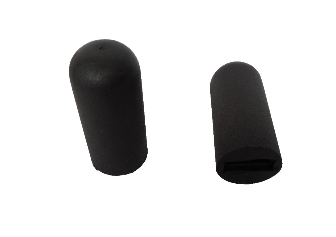 Wheelchair Wheel Lock Brake Handle Tip, Black, Lot of 2(two) 1 pair. NEW. 5/8"