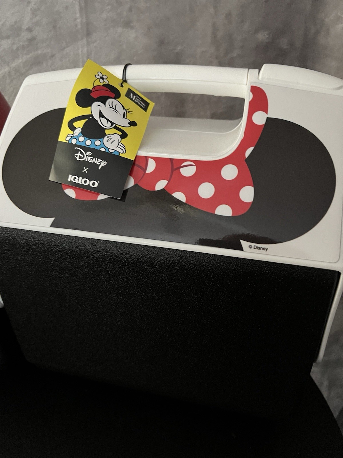 Disney Minnie Mouse Ears Playmate Igloo Cooler 7QT Adorable Summer Picnic Trip