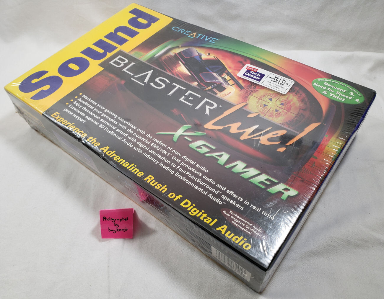 Sound Blaster Live X-Gamer PCI SoundCard NEW card 5.1 SB4760 soundblaster PC