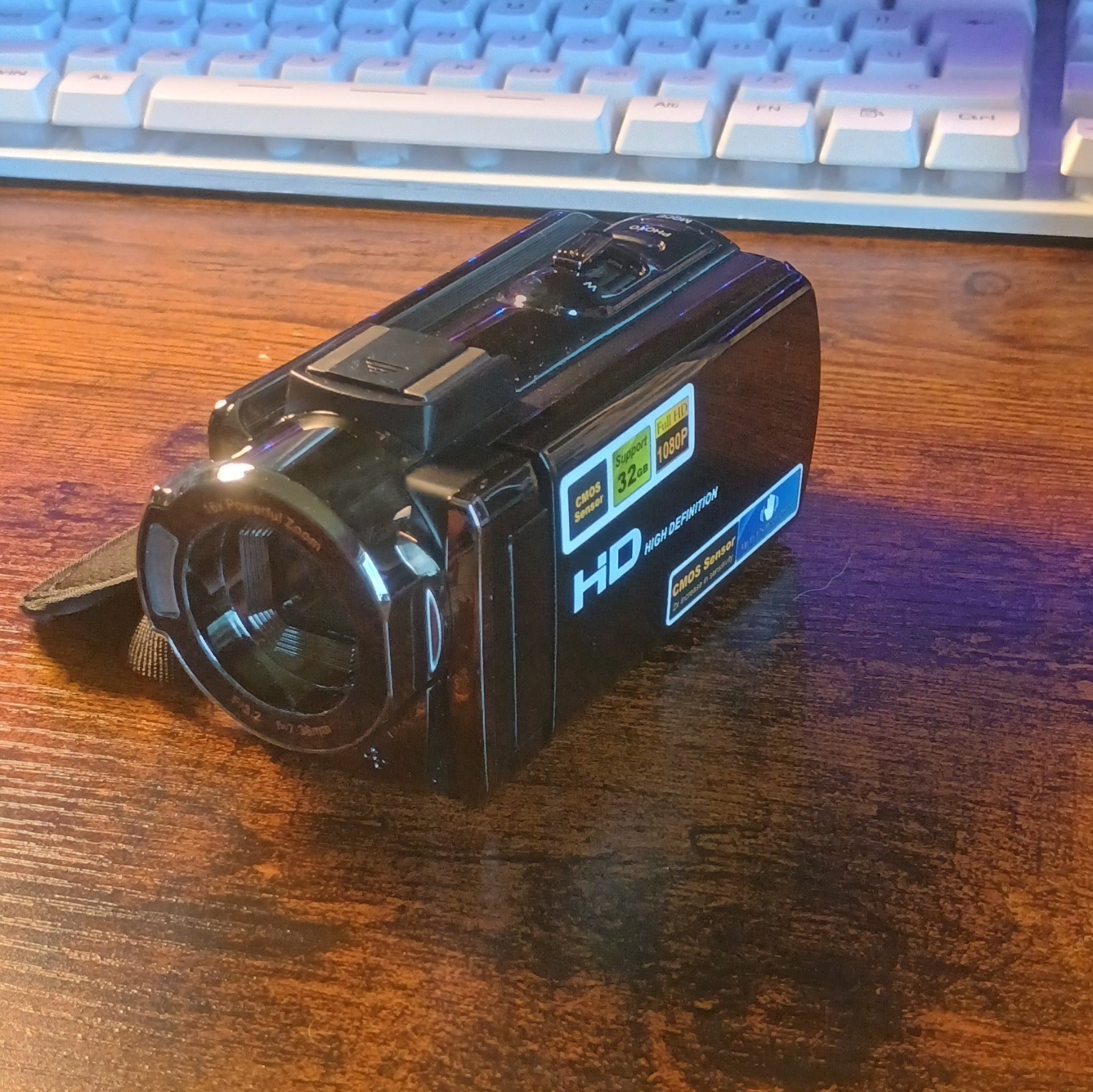 DVC HDV-604S HD Handheld Camcorder SD 16x/32x Zoom 3.0" LCD USB