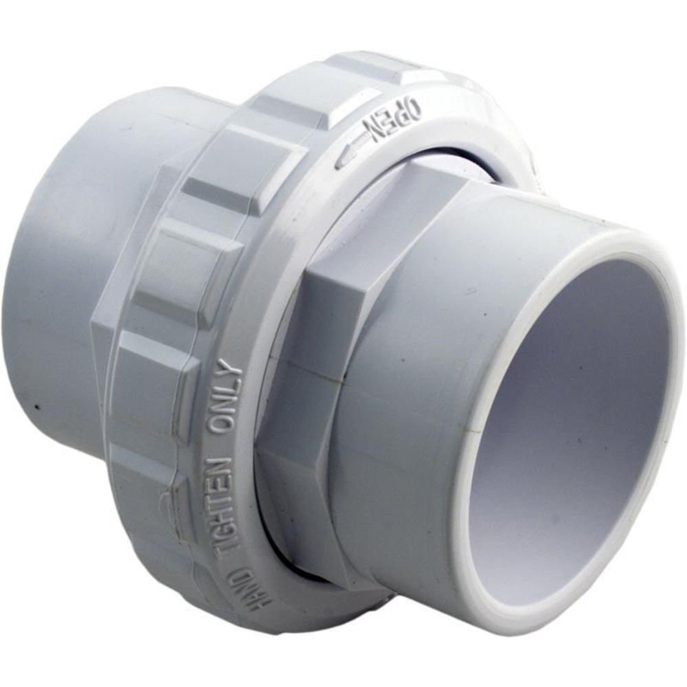 Custom Molded Products CMP Union, 2" Slip x 2" Slip, Flush 21053-200-000