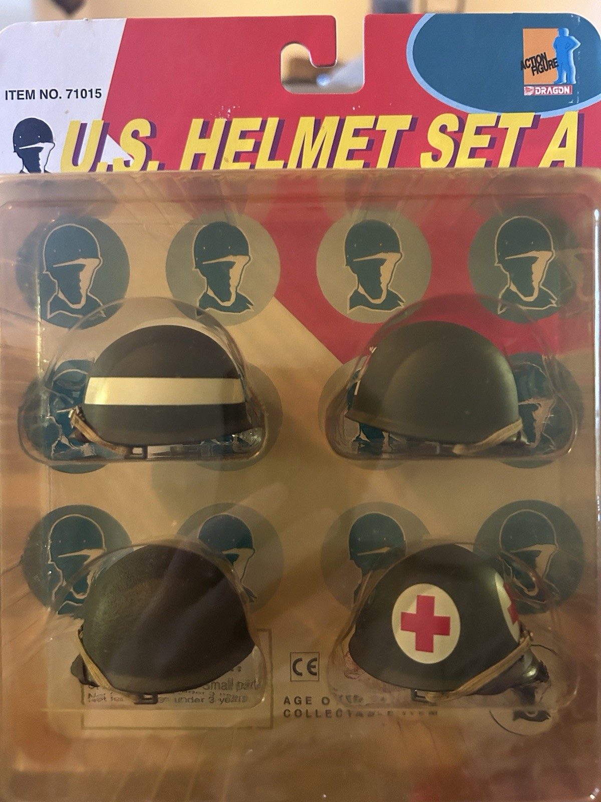 Dragon Models U.S. WWII Helmet Set A