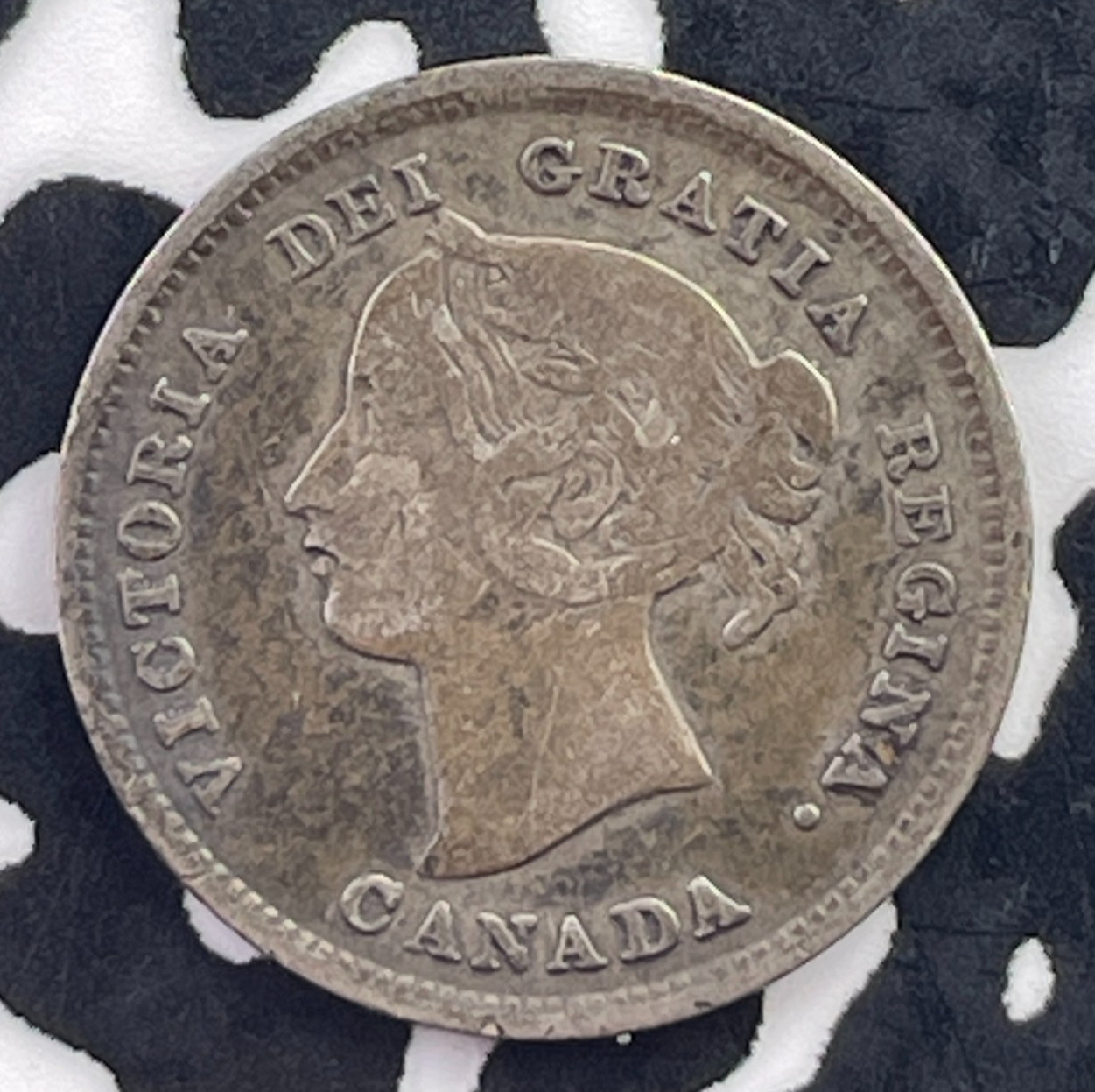 1892 Canada 5 Cents Lot#C6772 Silver! Better Date