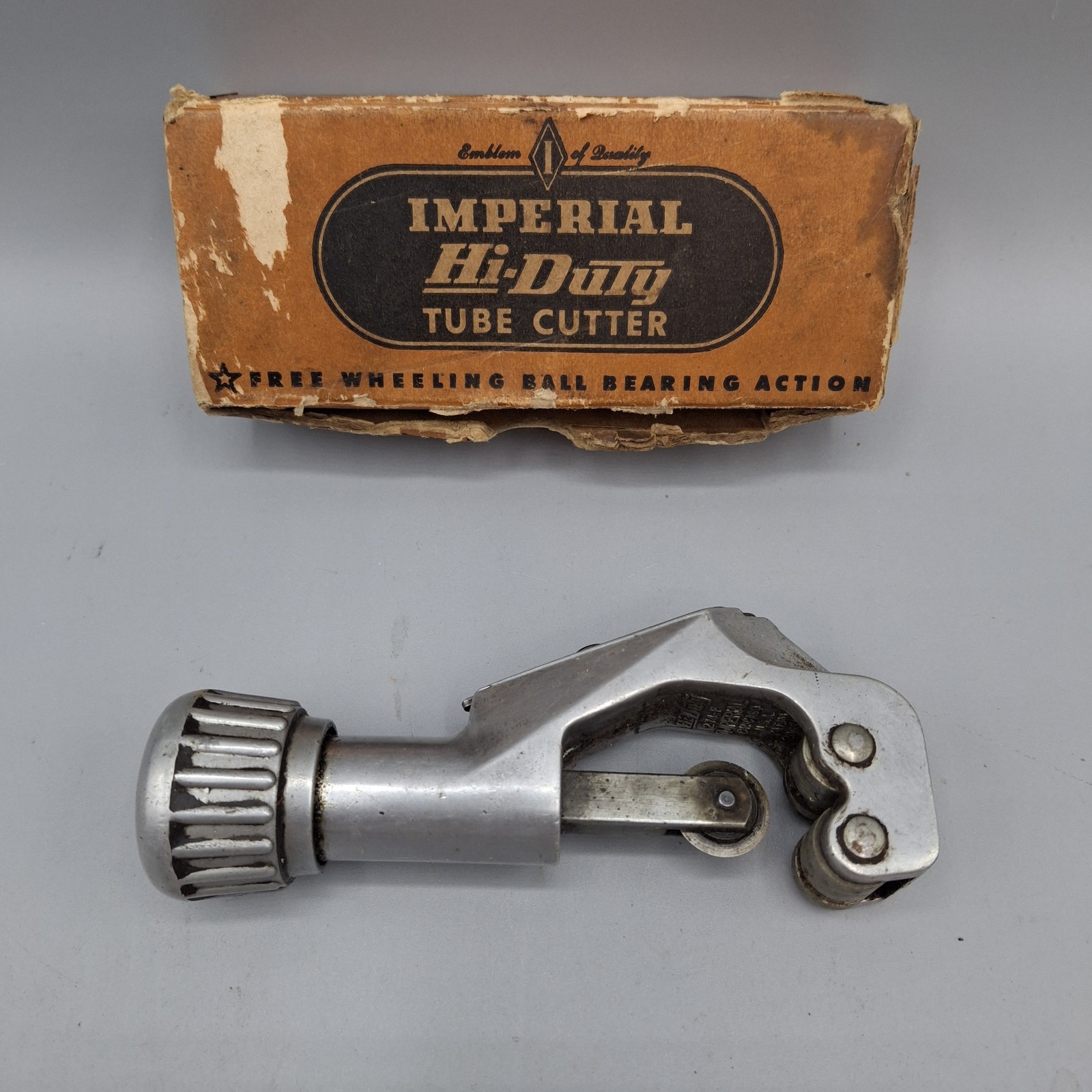 Imperial Hi-Duty No. 274-F Tube Pipe Cutter with Original Box,  Vintage