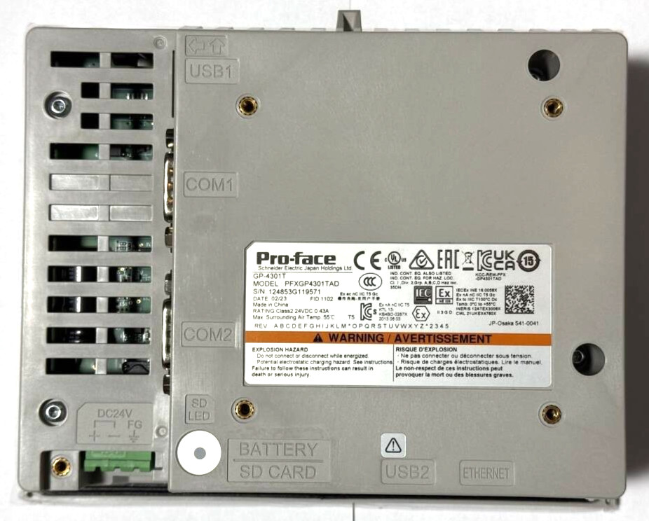 Pro-face GP-4301T PFXGP4301TAD Programmable Display Used Tested OK