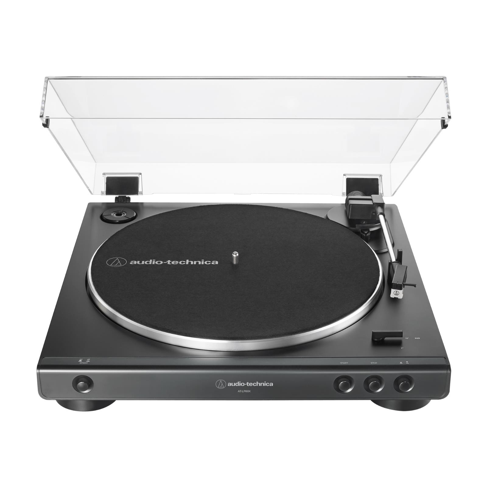 Audio-Technica AT-LP60X Fully Automatic Belt-Drive Turntable - Black