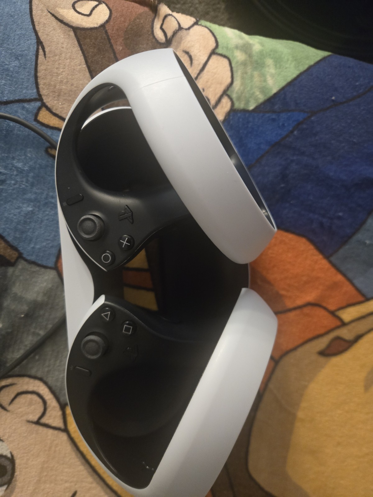 PSVR2 Virtual Reality Gaming Headset and Controller Set Charger Included Used