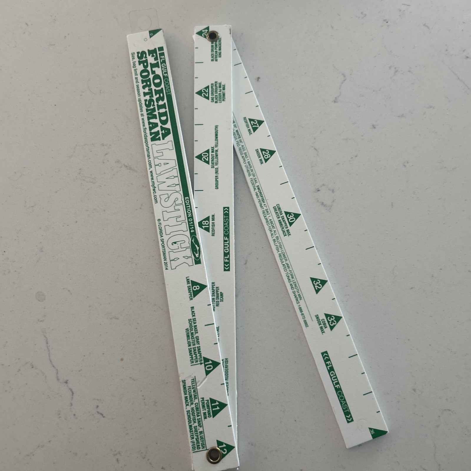 Florida Sportsman Lawstick Folding 2014 edition Gulf Coast - New, FREE Shipping