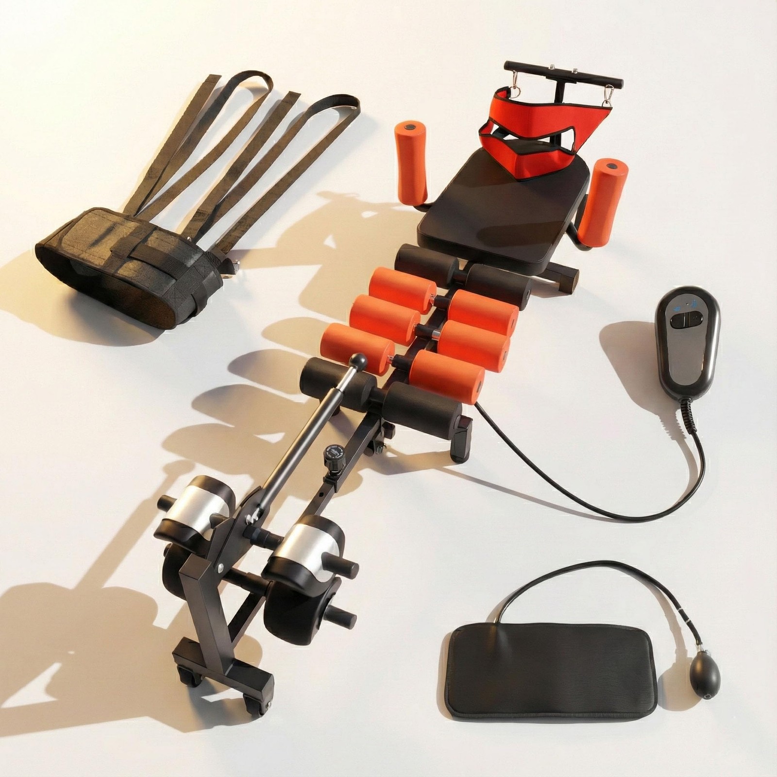 Spinal Decompression Stretching Table Motorized Pain Relief