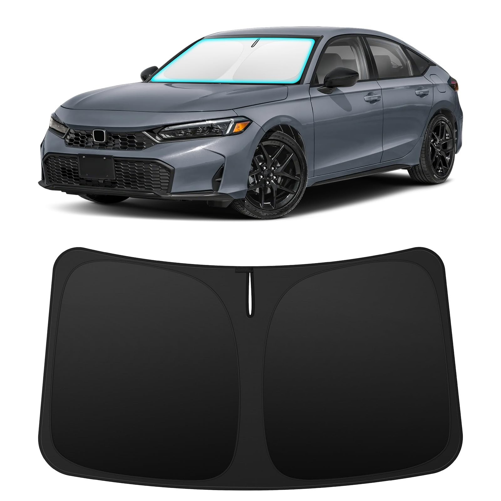 INSAUTO Custom Fit Windshield Sun Shade Accessories for Honda Civic 2022-2026...