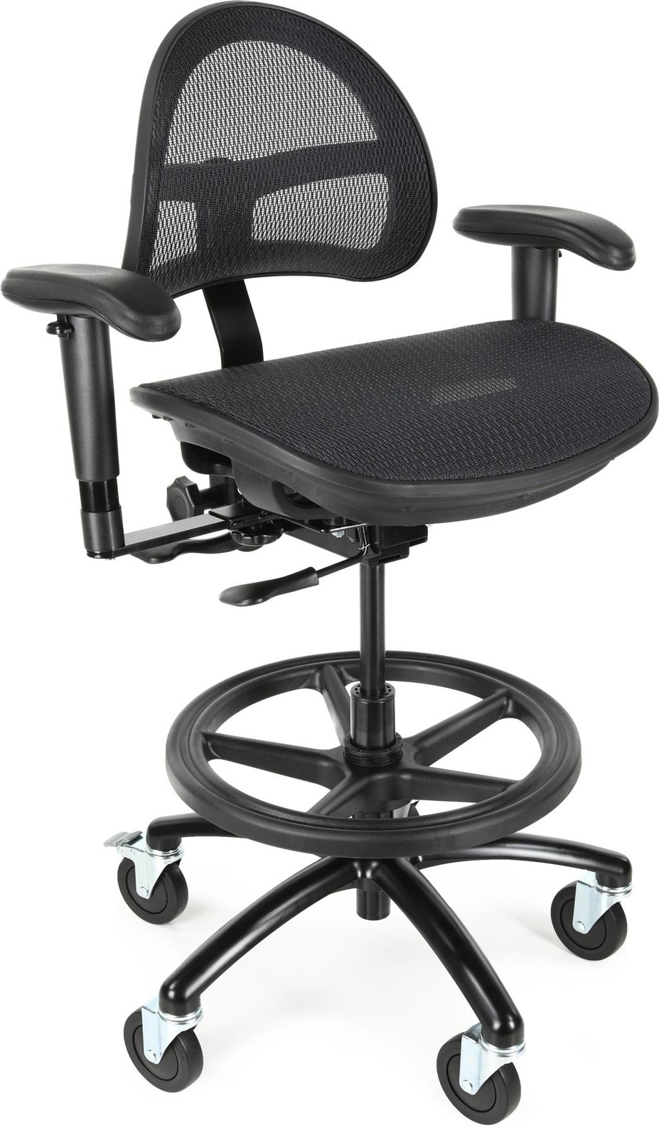 Crown Seating Stealth Pro Executive Audio Engineer's Chair (2-pack) Bundle