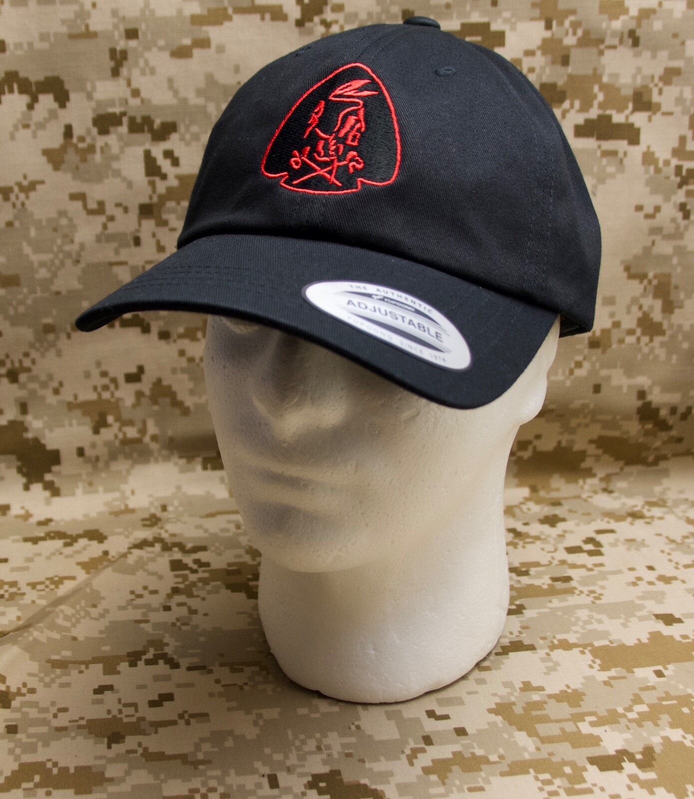 NSWDG Red Squadron The Tribe Arrowhead Adjustable Baseball Cap DEVGRU Red Team
