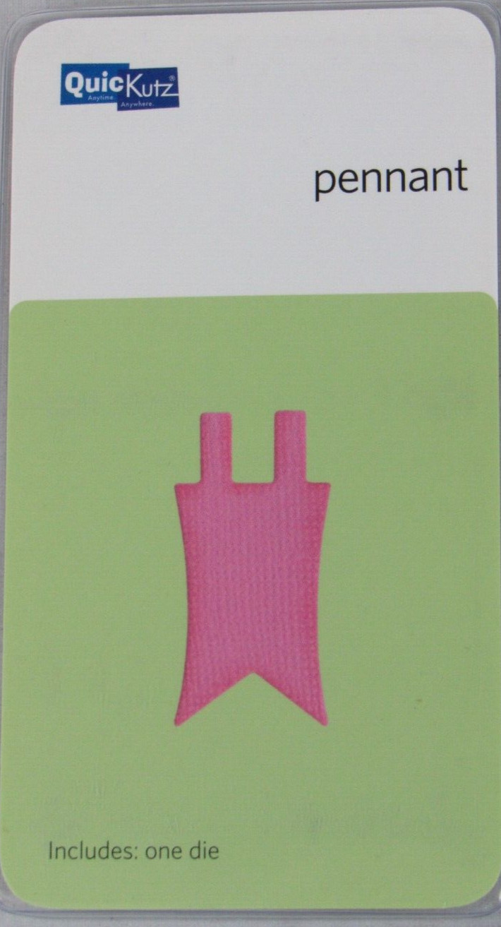 QuicKutz Pennant 2x2, 1 Cutting Die Set RS-0910
