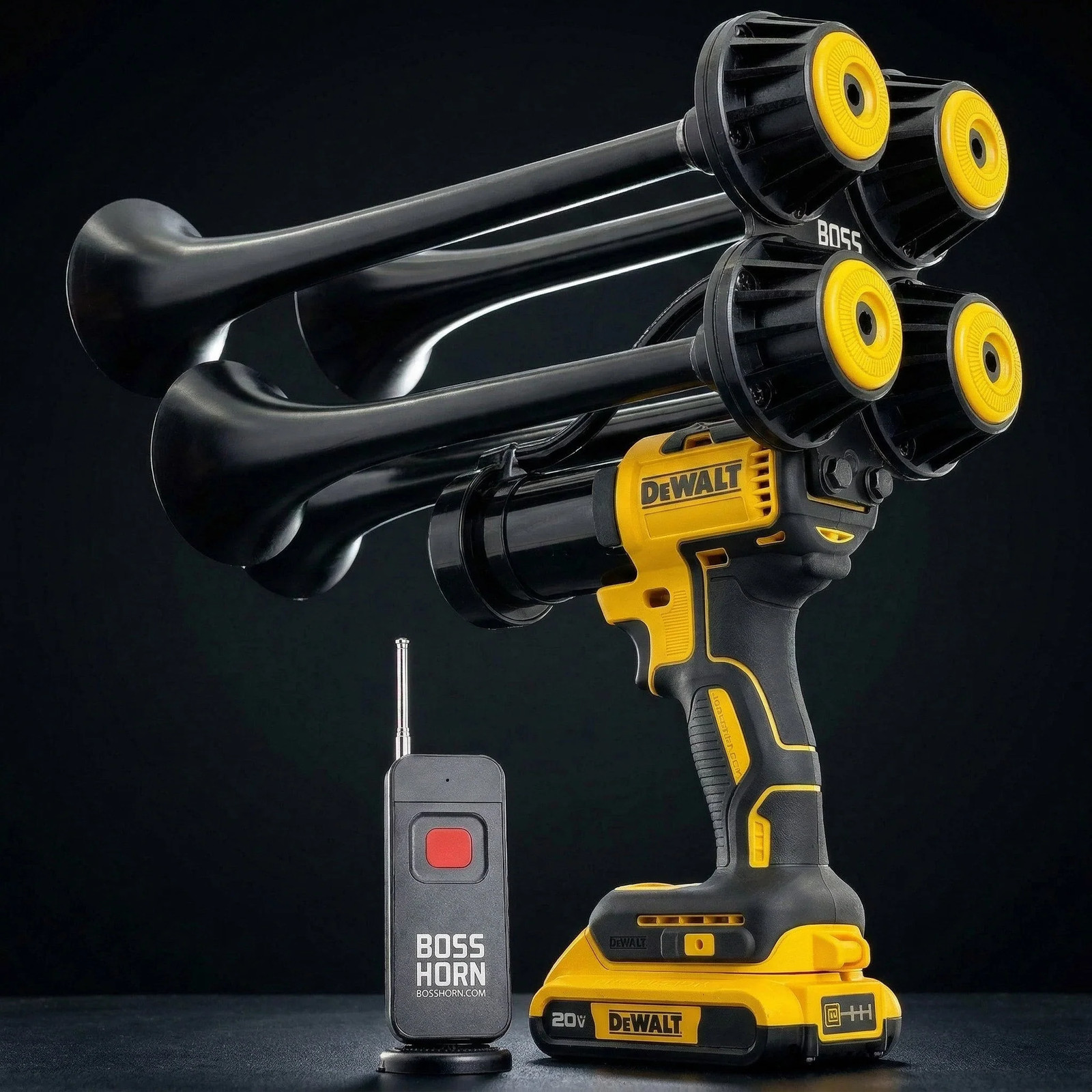 Boss Series Train Horn for DeWalt® 20v Battery