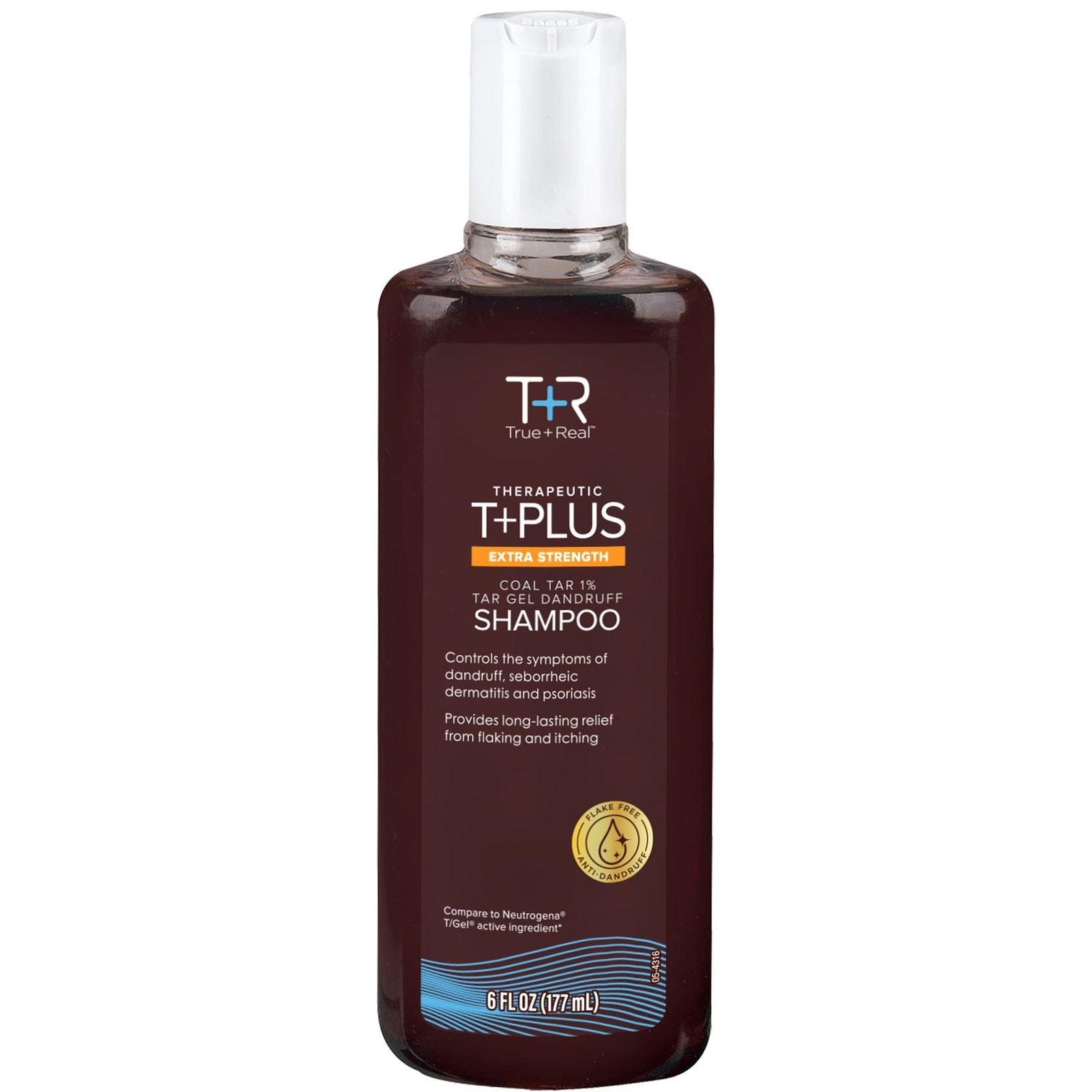 Coal Tar Therapeutic Tar Gel Anti-Dandruff Shampoo 1% Coal Tar, 6 Ounce