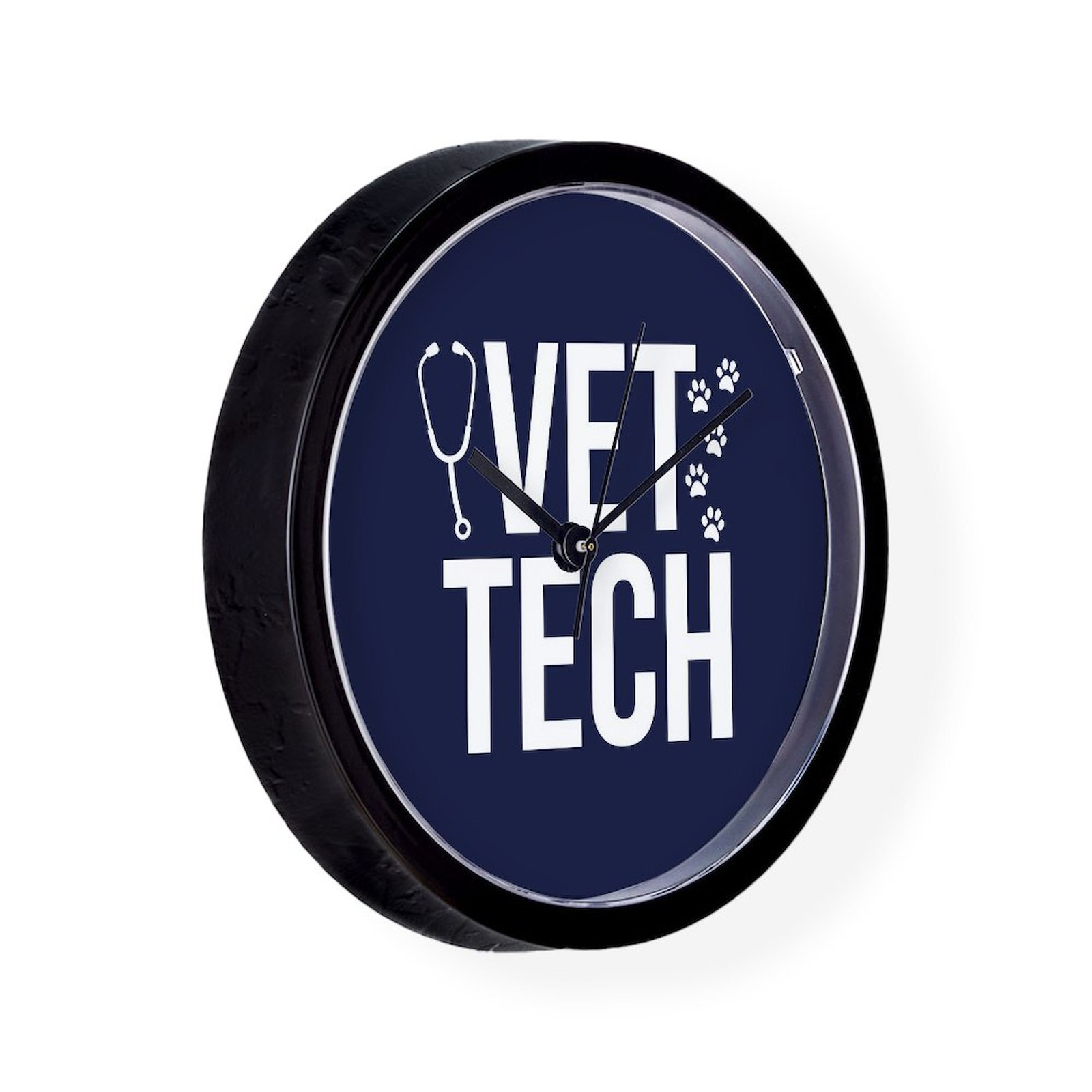 CafePress Vet Tech 10" Wall Clock (96195027)