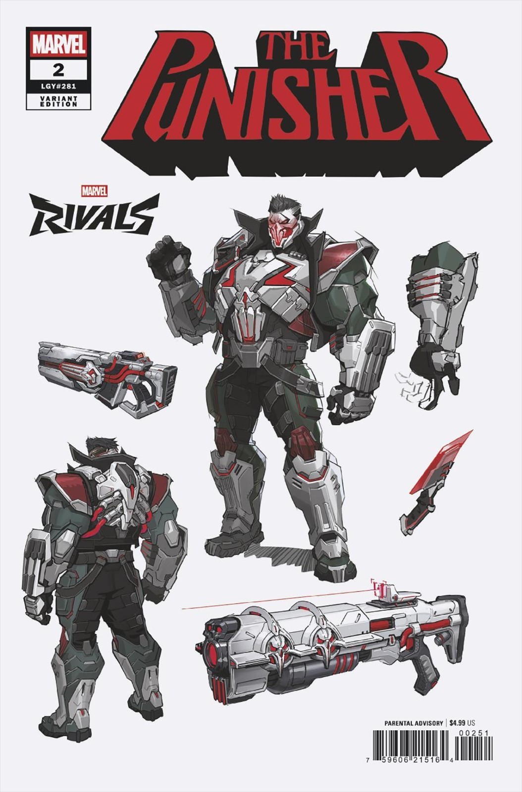 PUNISHER #2 NETEASE GAMES MARVEL RIVALS VARIANT (MARVEL COMICS 2026)