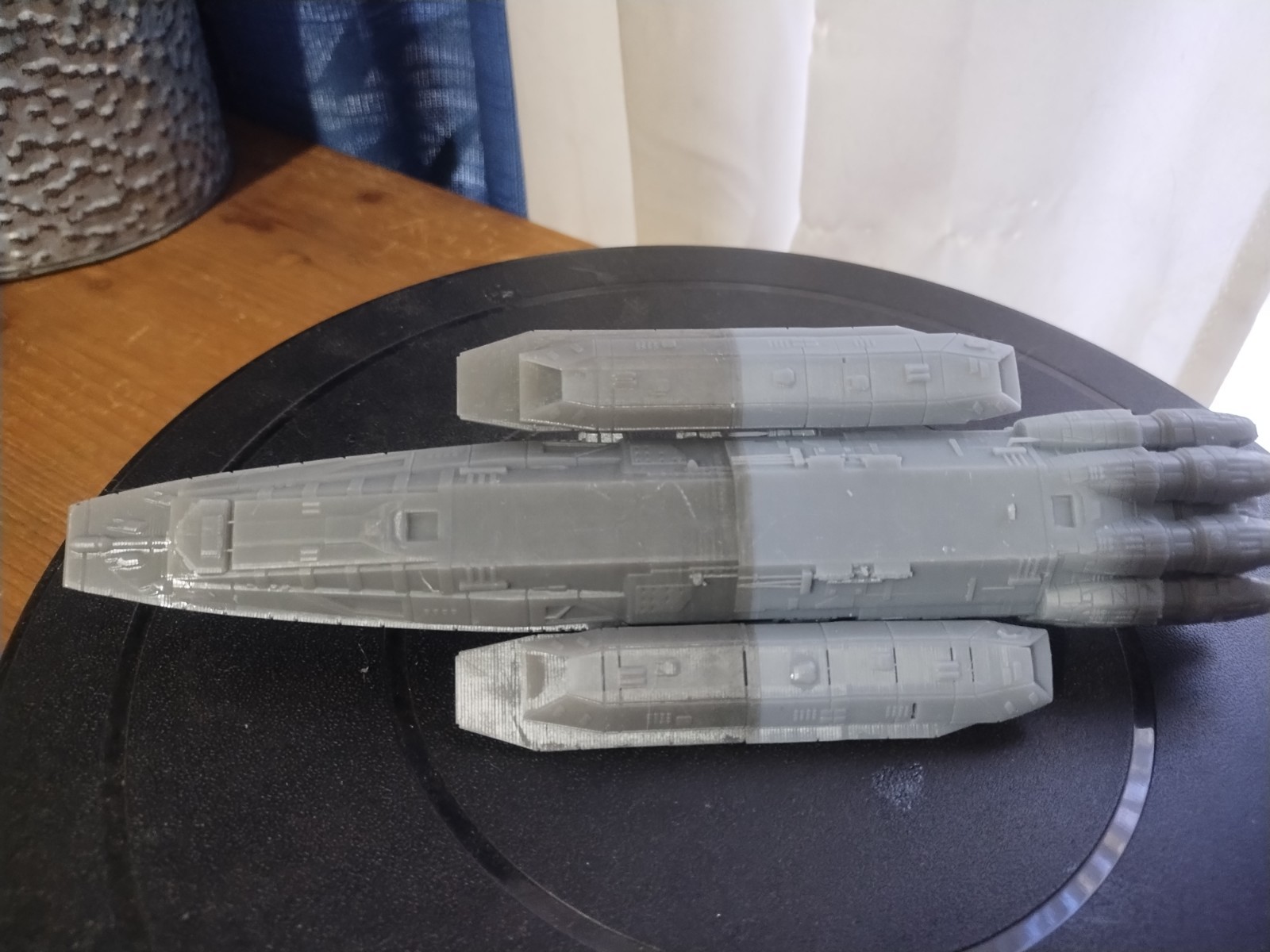 Battlestar Galactica Mine Layer 3d Resin Print 8.75"