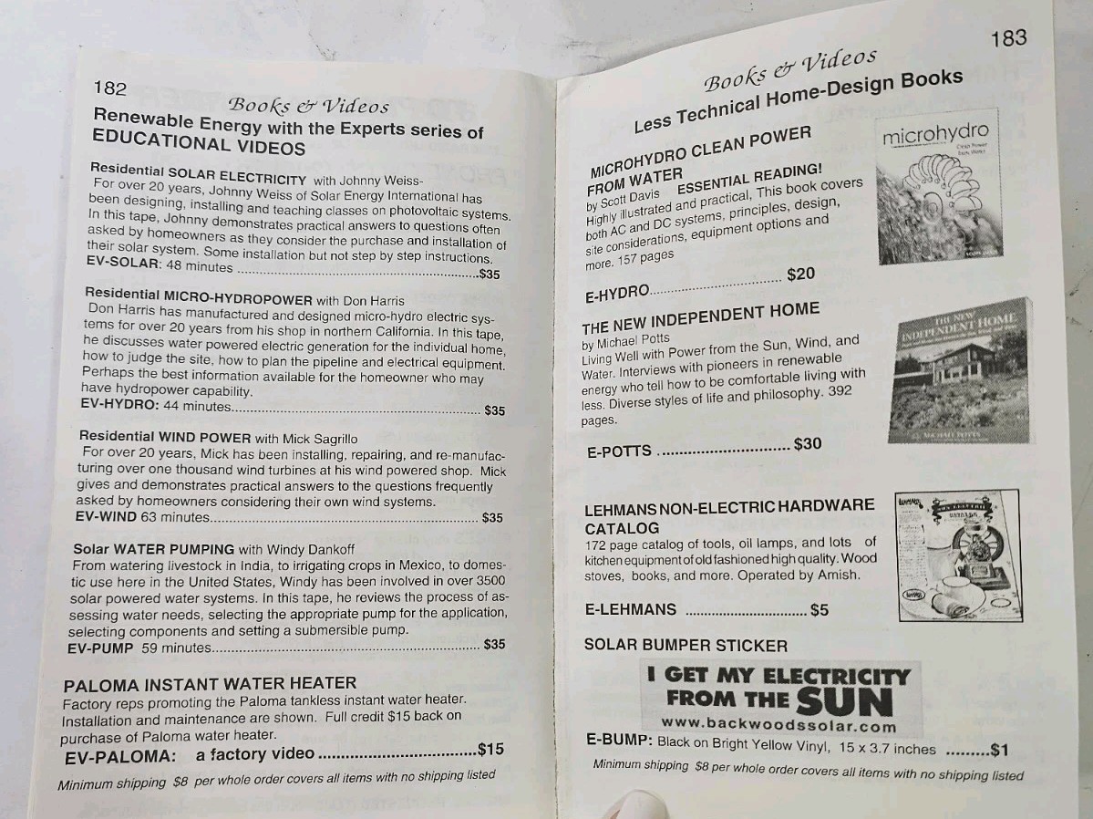Backwoods Solar Electric Systems 2006