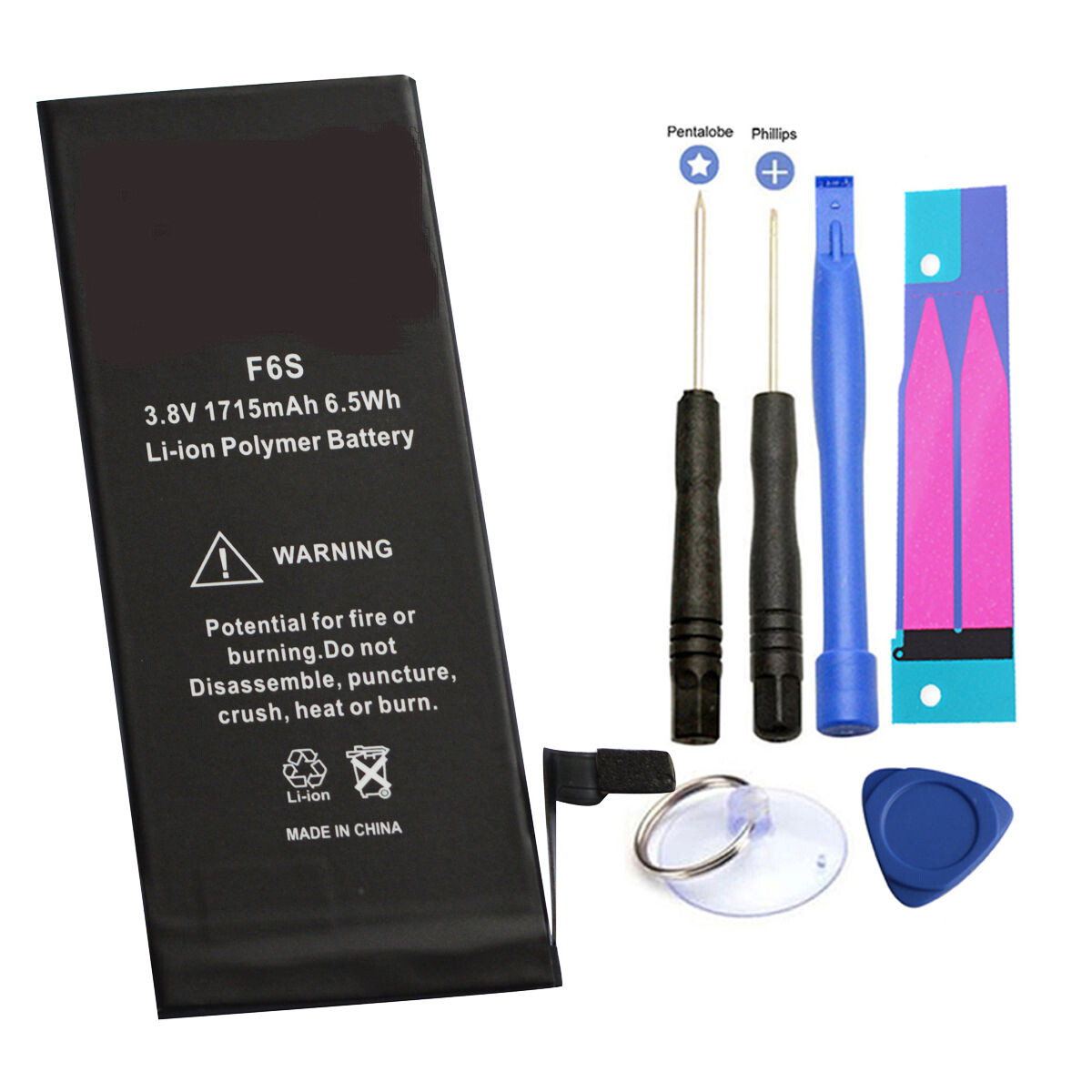 Battery For iPhone 6s internal replacement (1715mAh) Free oem Tools & tape