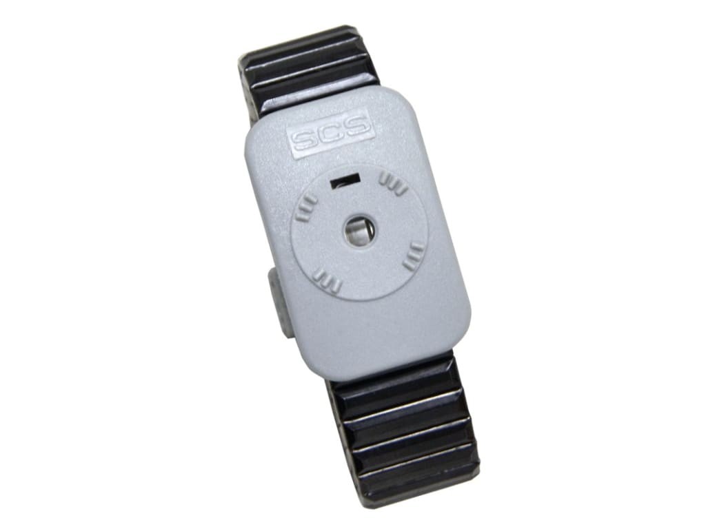 SCS 2384 - WRIST BAND, DUAL CONDUCTOR, SMALL (14 cap)