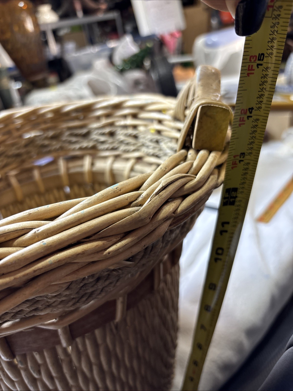 Hand Wooven Rice Basket