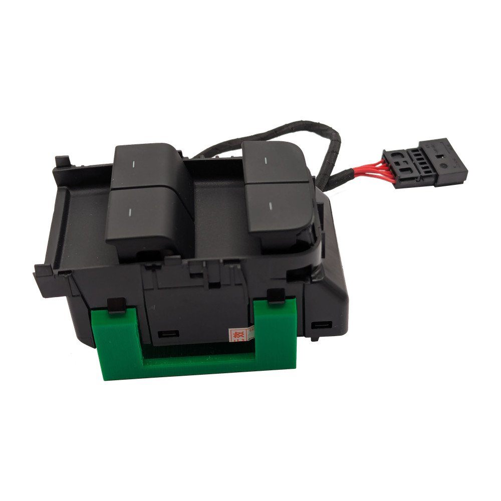 Tesla Model 3/Y Window Switch Replacement Kit: Matte Black Switch + Removal Tool