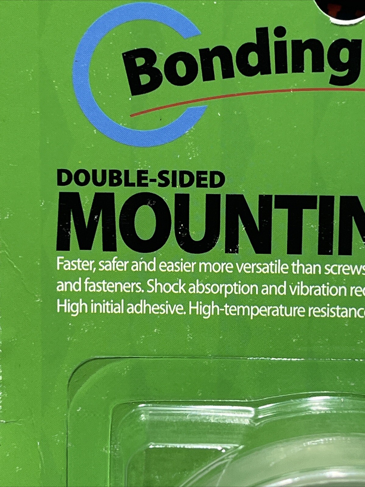 BondingForever Double Sided Mounting Tape.Holds 15 Lbs.Clear