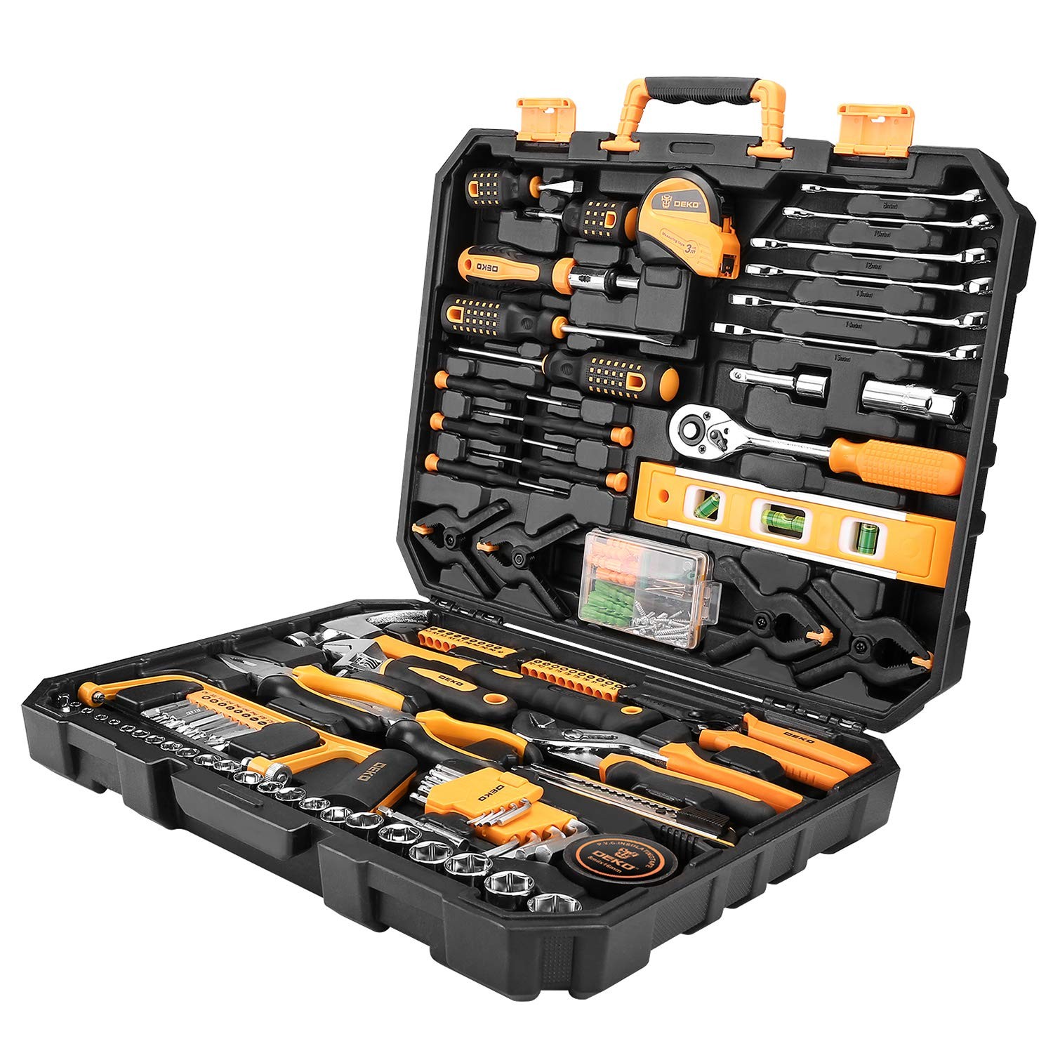 DEKOPRO 228Piece Socket Wrench Auto Repair Tool Combination Package Mixed ClassB