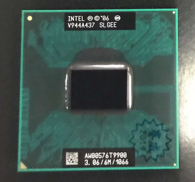 Intel Core 2 Duo T9900 SLGEE Dual Core Processor 3.067 GHz, Socket P, 35W CPU