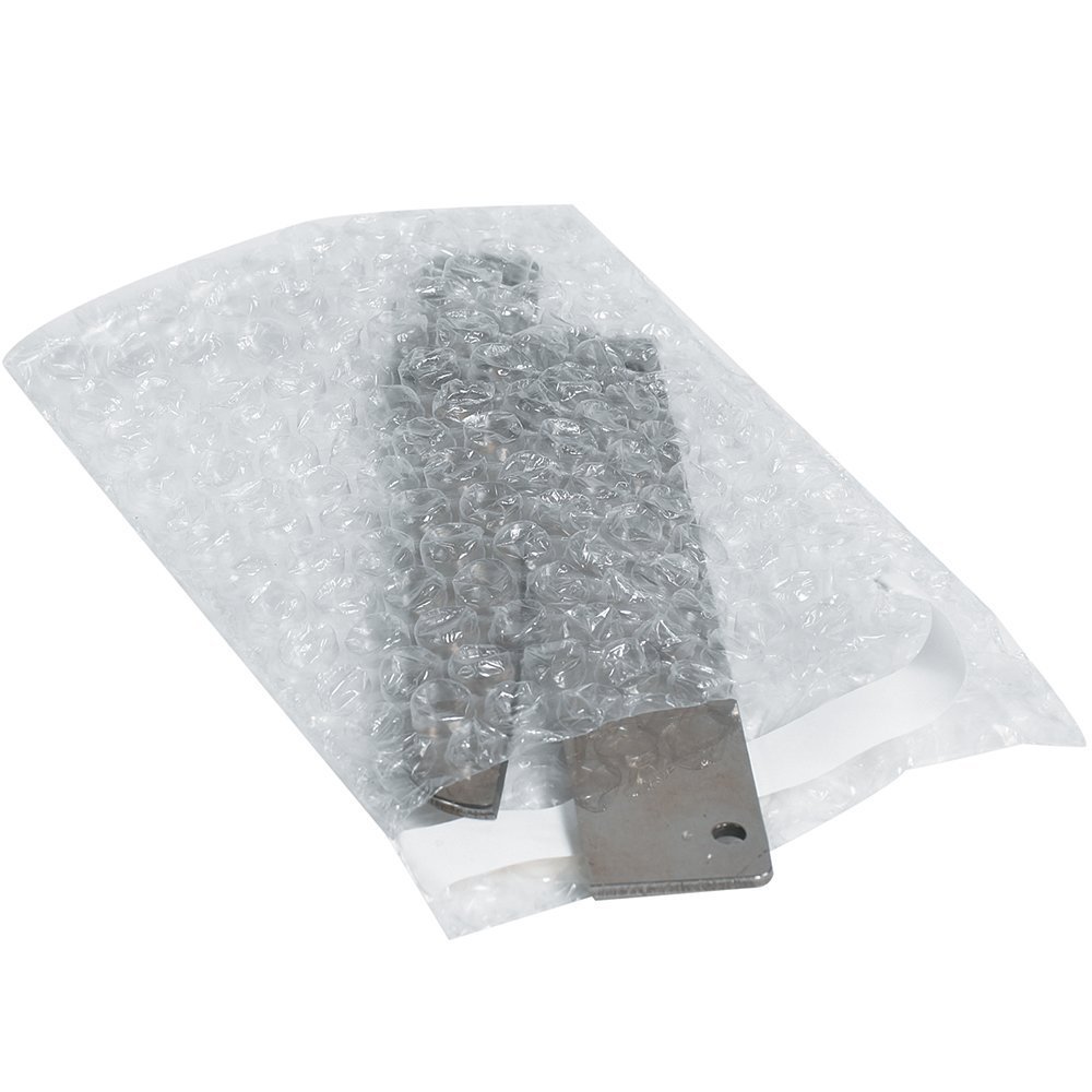 100 Pack 8" x 11.5" Clear Self Sealing Bubble Pouches Cushioning Shipping Bags